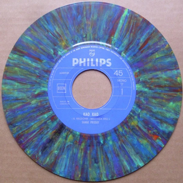 Serge Prisset - Kao Kao / Colombe Ivre  (7", Single, Mono, mul) - Image 2