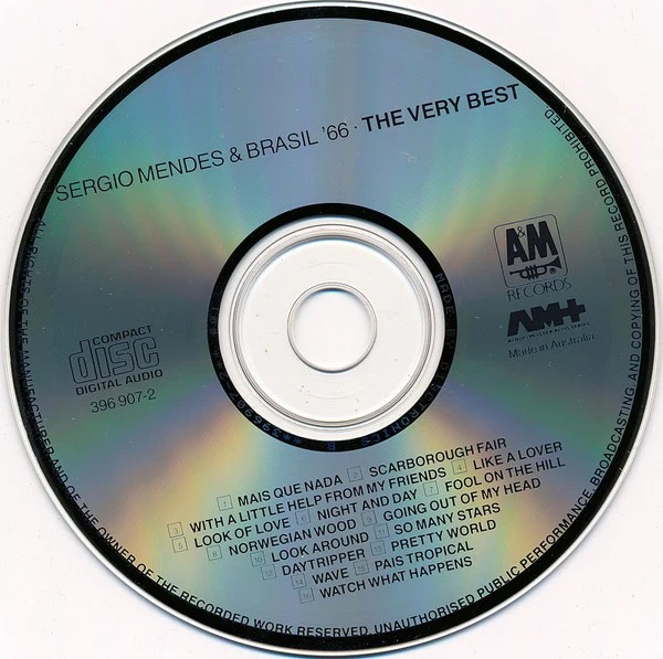 Sergio Mendes & Brasil '66* - The Very Best (CD, Comp) - Image 3