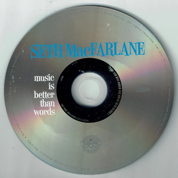 Seth MacFarlane - Music Is Better Than Words (CD, Album) - Image 3