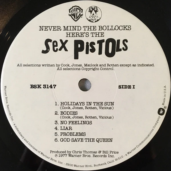 Sex Pistols - Never Mind The Bollocks Here's The Sex Pistols (LP, Album, Jac) - Image 3
