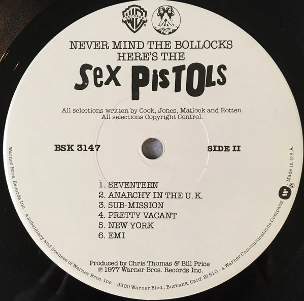 Sex Pistols - Never Mind The Bollocks Here's The Sex Pistols (LP, Album, Jac) - Image 4