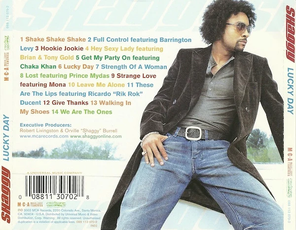 Shaggy - Lucky Day (CD, Album, Enh) - Image 5