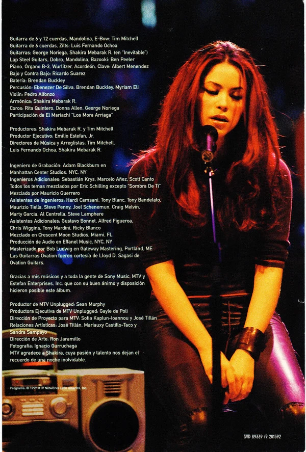 Shakira - MTV Unplugged (DVD-V, NTSC) - Image 3