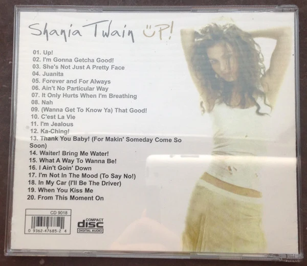 Shania Twain - Up! (CD, Album) - Image 2