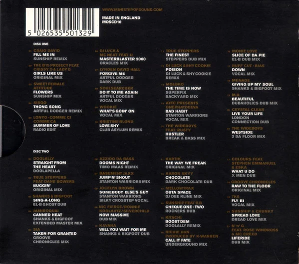 Shanks And Bigfoot* - Ayia Napa - The Album (2xCD, Comp, Mixed) - Image 2