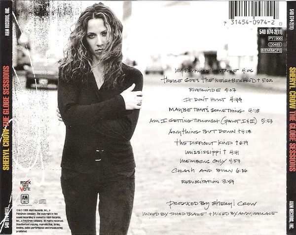 Sheryl Crow - The Globe Sessions (CD, Album) - Image 2