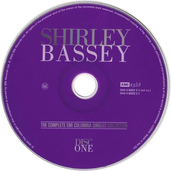 Shirley Bassey - The Complete EMI Columbia Singles Collection (2xCD, Comp, RM) - Image 3
