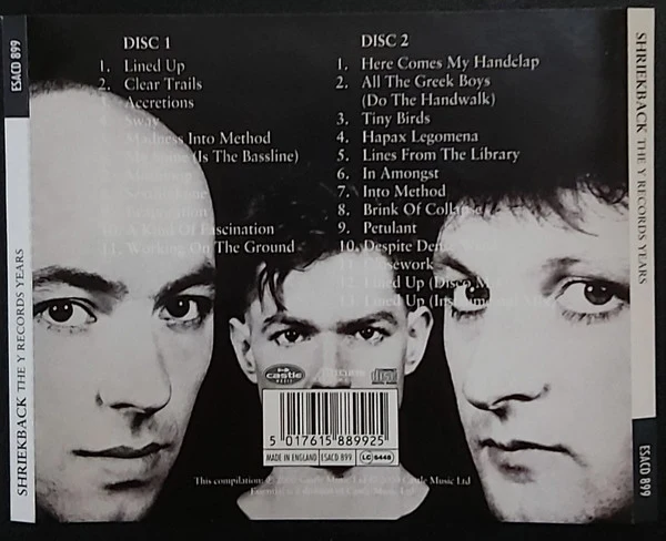 Shriekback - The Y Records Years (2xCD, Comp) - Image 5