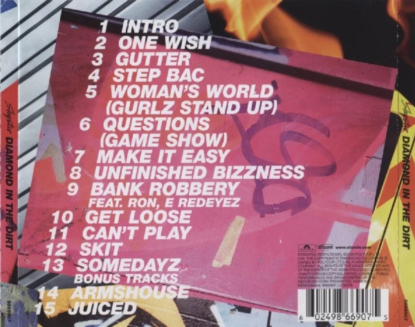 Shystie - Diamond In The Dirt (CD, Album) - Image 3