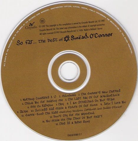 Sinéad O'Connor - So Far... The Best Of Sinéad O'Connor (CD, Comp, RM) - Image 3