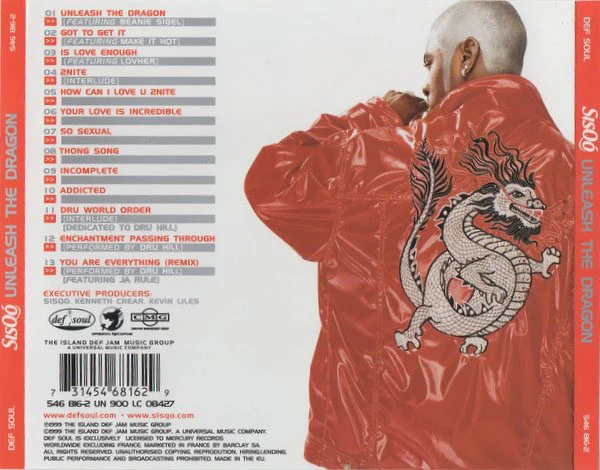 Sisqó* - Unleash The Dragon (CD, Album) - Image 3