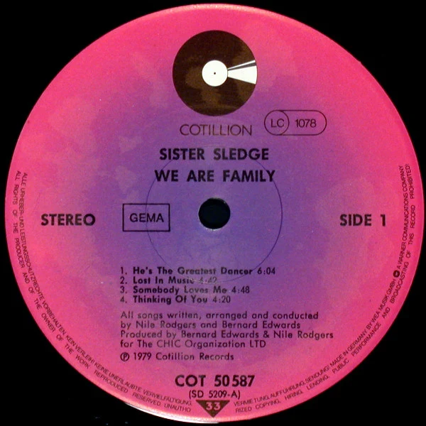 Sister Sledge - We Are Family (LP, Album) - Image 3