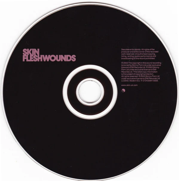 Skin - Fleshwounds (CD, Album) - Image 3