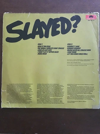 Slade - Slayed? (LP, Album) - Image 2