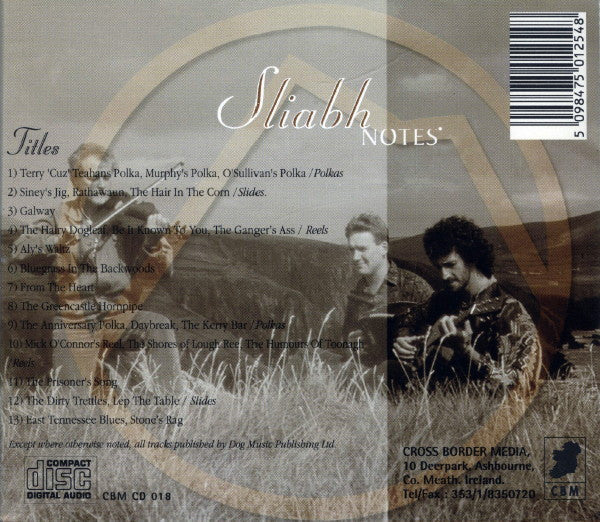 Sliabh Notes - Sliabh Notes (CD, Album) - Image 2