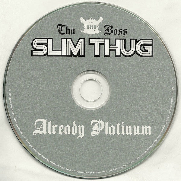 Slim Thug - Already Platinum (CD, Album) - Image 4