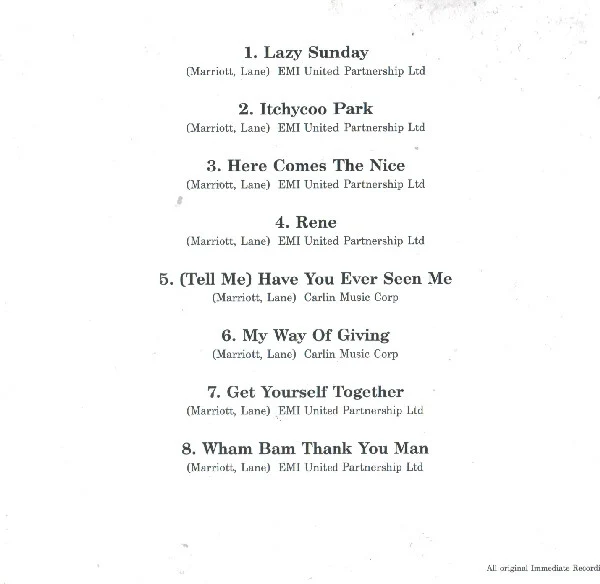 Small Faces - Itchycoo Park (CD, Comp) - Image 5