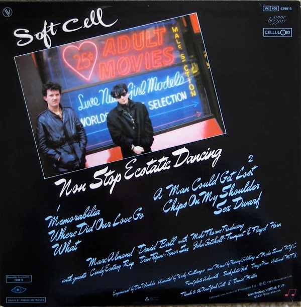 Soft Cell - Non Stop Ecstatic Dancing (LP, Album) - Image 2