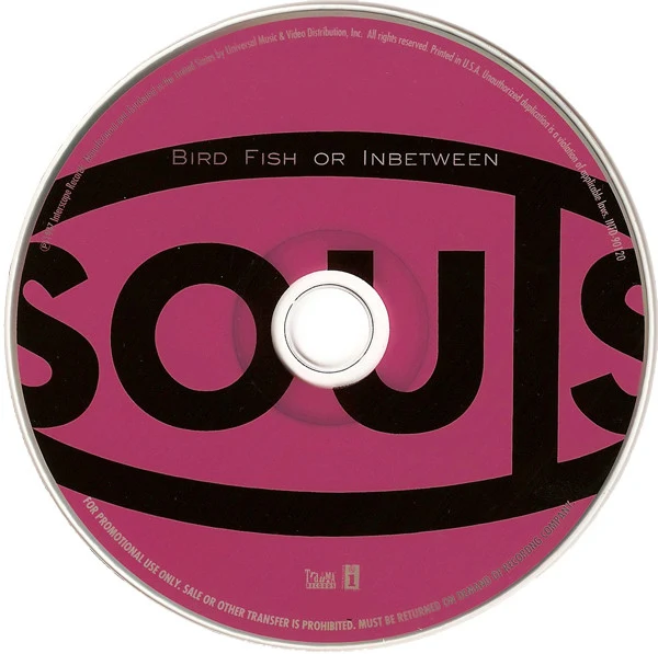 Souls - Bird Fish Or Inbetween (CD, Album, Promo) - Image 3