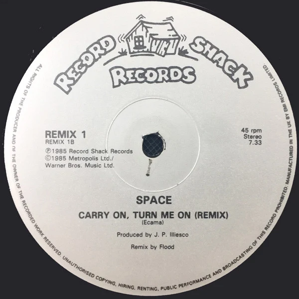 Space - Magic Fly (Remix) (12", Single) - Image 4