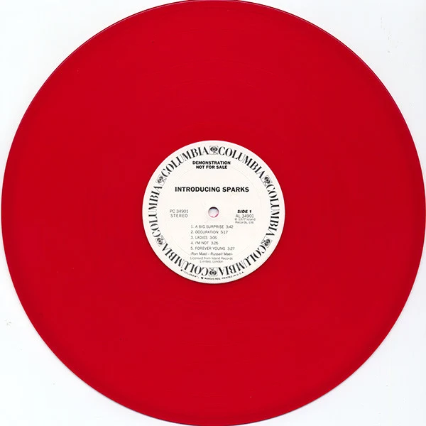 Sparks - Introducing Sparks (LP, Album, Promo, Red) - Image 5