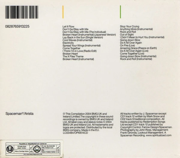 Spiritualized®* - The Complete Works Volume Two (2xCD, Comp, Copy Prot.) - Image 2