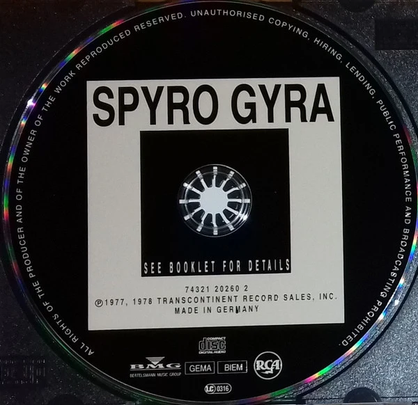 Spyro Gyra - Spyro Gyra (CD, Album, RE) - Image 3