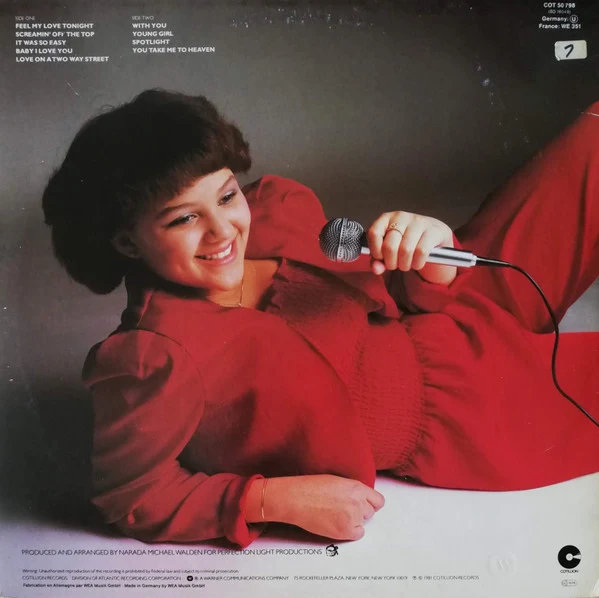 Stacy Lattisaw - With You (LP, Album) - Image 2