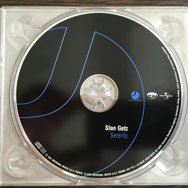 Stan Getz - Serenity (CD, Album, RE) - Image 2