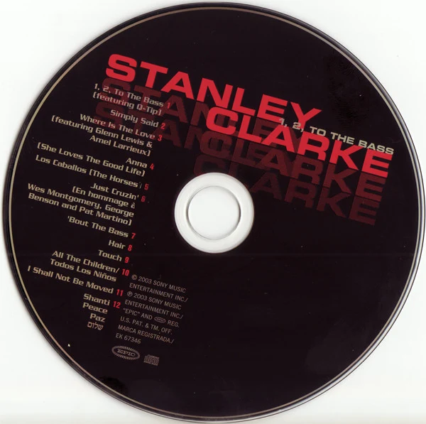 Stanley Clarke - 1,2, To The Bass (CD, Album) - Image 3