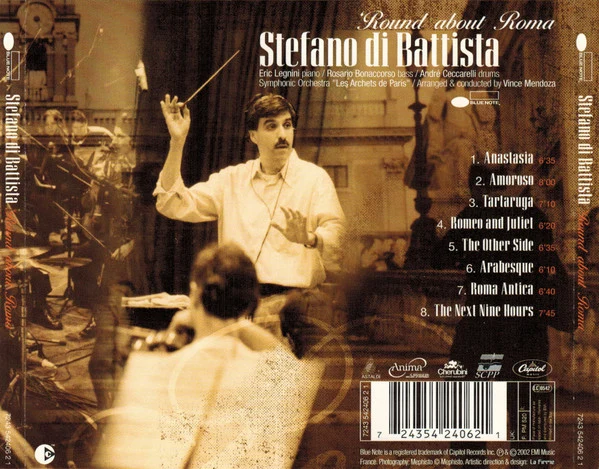 Stefano di Battista - 'Round About Roma (CD, Album, Cop) - Image 2