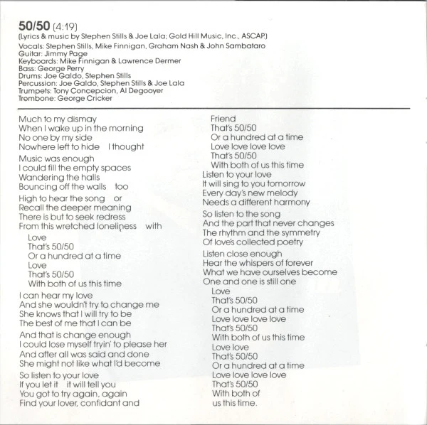 Stephen Stills - Right By You (CD, Album, Tar) - Image 5