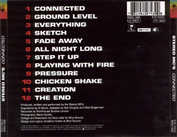 Stereo MC's - Connected (CD, Album) - Image 2