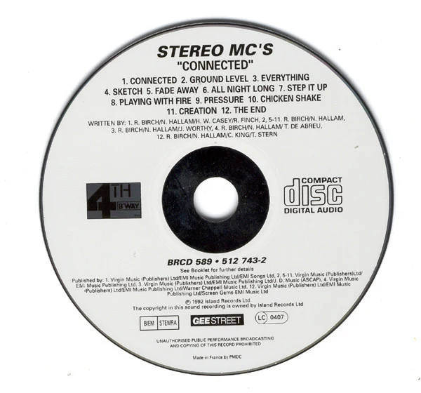 Stereo MC's - Connected (CD, Album) - Image 3