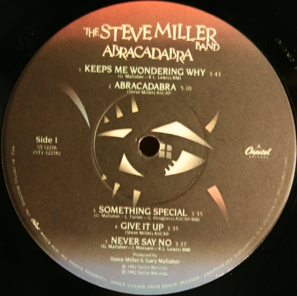 Steve Miller Band - Abracadabra (LP, Album) - Image 3