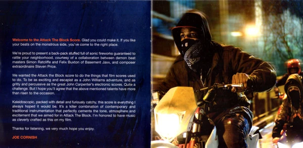 Steven Price, Felix Buxton & Simon Ratcliffe - Attack The Block (Original Music From The Motion Picture) (CD, Album) - Image 4