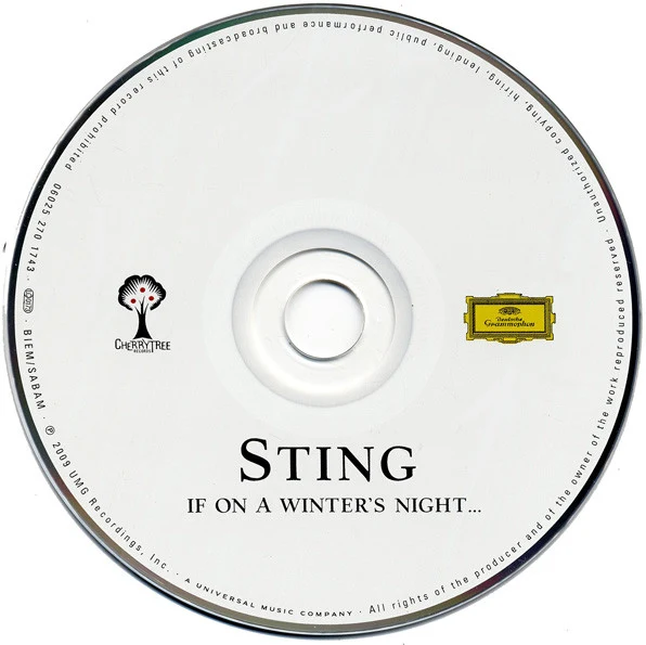 Sting - If On A Winter's Night... (CD, Album, Gat) - Image 3
