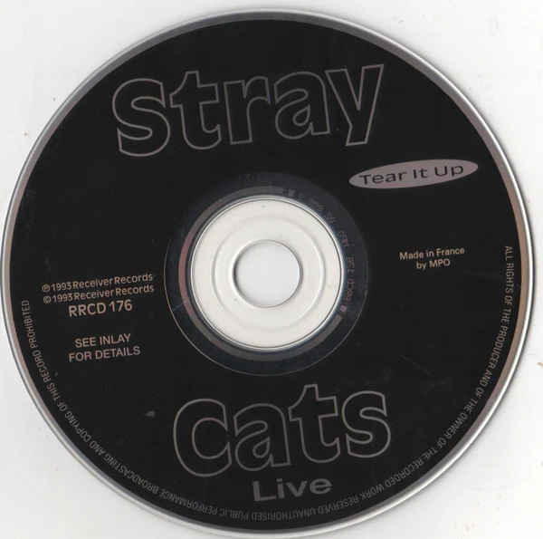 Stray Cats - Live - Tear It Up (CD) - Image 2