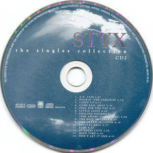 Styx - The Singles Collection (2xCD, Comp) - Image 4