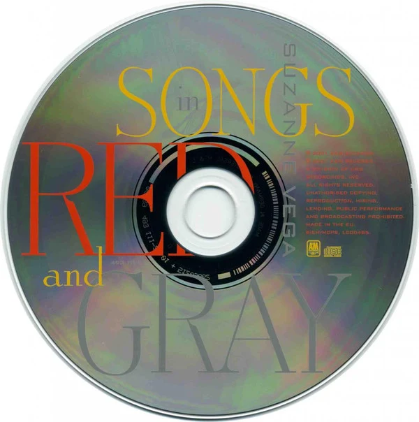 Suzanne Vega - Songs In Red And Gray (CD, Album) - Image 3
