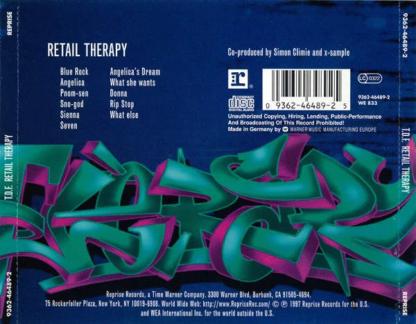 T.D.F. - Retail Therapy (CD, Album) - Image 2