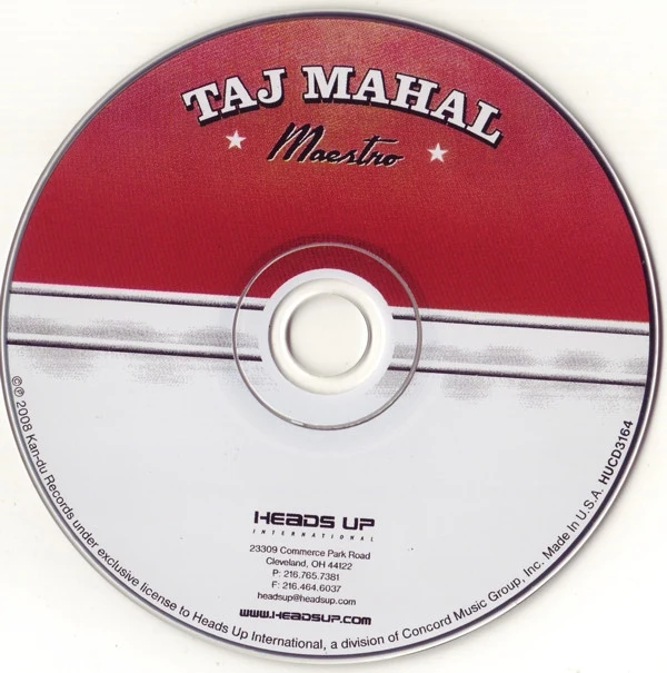 Taj Mahal - Maestro (CD, Album) - Image 3