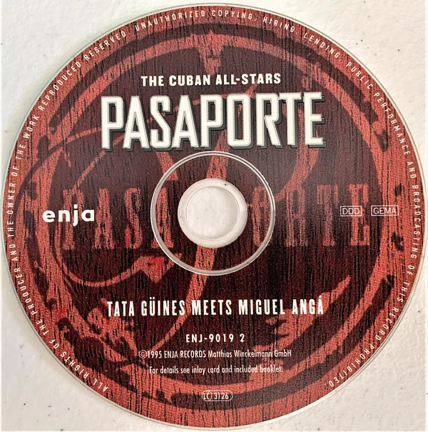 Tata Güines & Miguel Angá* - Pasaporte (CD, Album) - Image 2