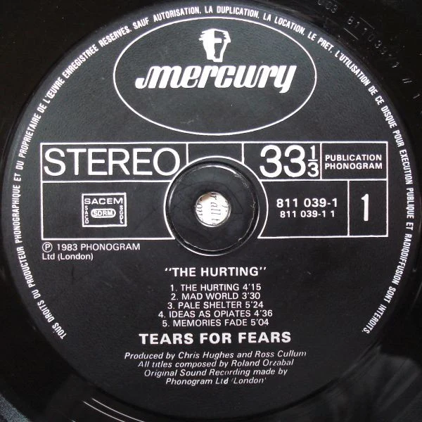 Tears For Fears - The Hurting (LP, Album) - Image 3