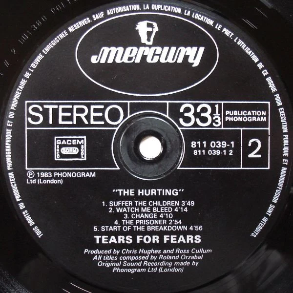 Tears For Fears - The Hurting (LP, Album) - Image 4