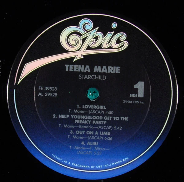 Teena Marie - Starchild (LP, Album, Car) - Image 3