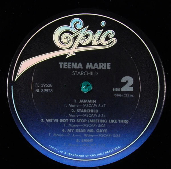 Teena Marie - Starchild (LP, Album, Car) - Image 4
