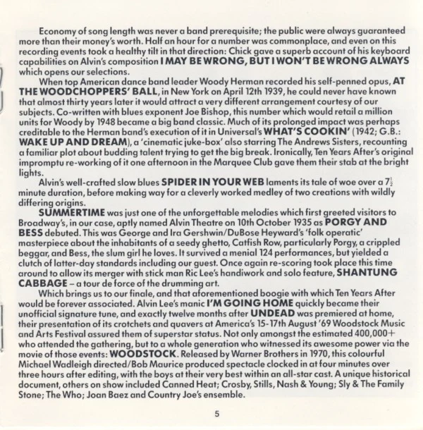 Ten Years After - Undead (CD, Album, RE) - Image 5