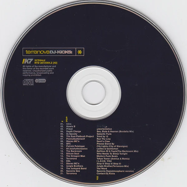 Terranova - DJ-Kicks (CD, Mixed) - Image 3