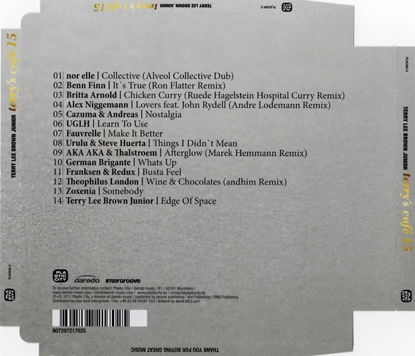 Terry Lee Brown Junior* - Terry's Café 15 (CD, Comp, Mixed) - Image 2